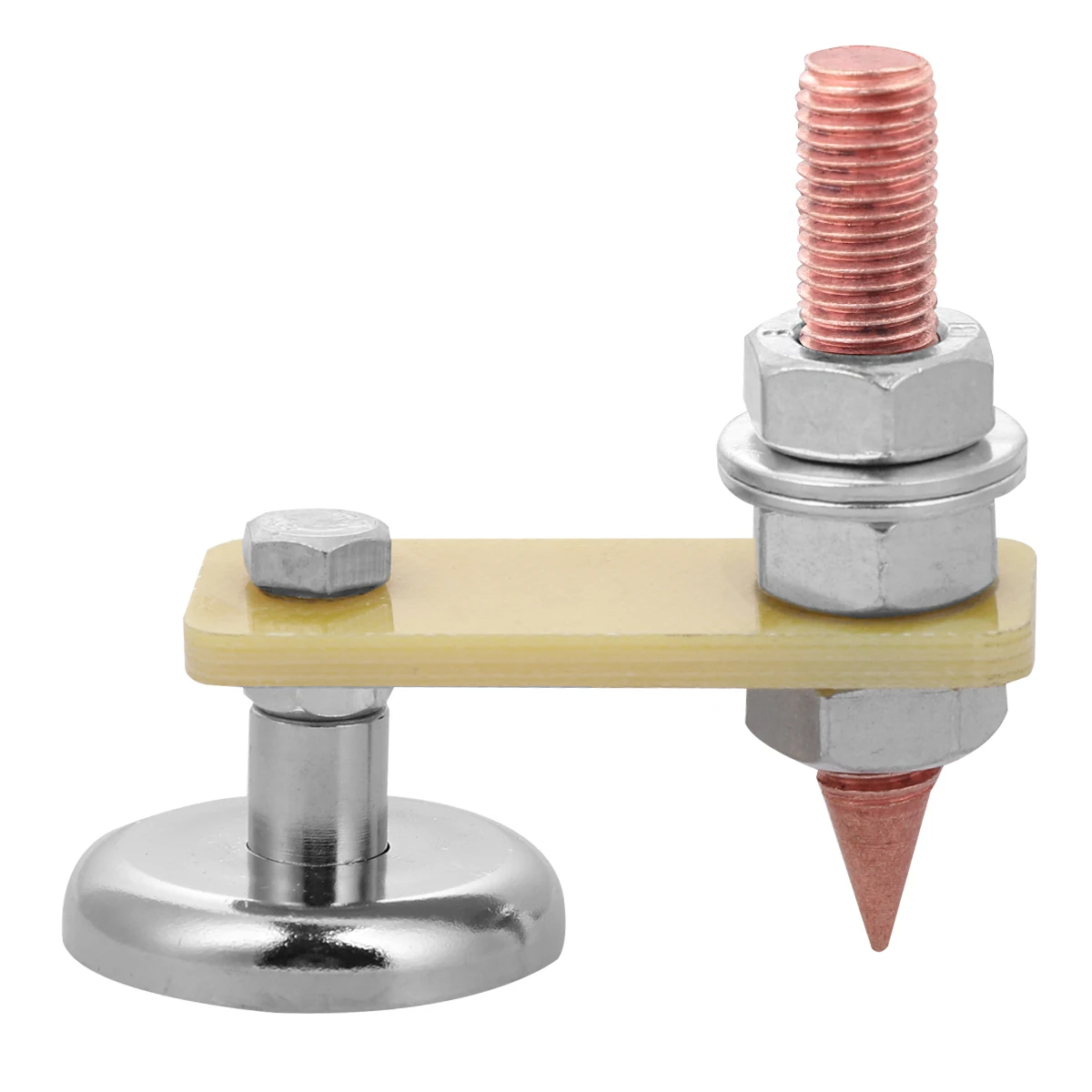 

Magnetic Iron Artifact Electric Welding Ground Clamp Bonding Durable Rust-proof Safe Car Repair Electrical Maintenance Impact