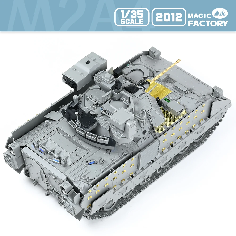 MAGIC FACTORY Bradley IFV w/CVTESS & 7512 Loaders Figures Set  2012 1/35 M2A4