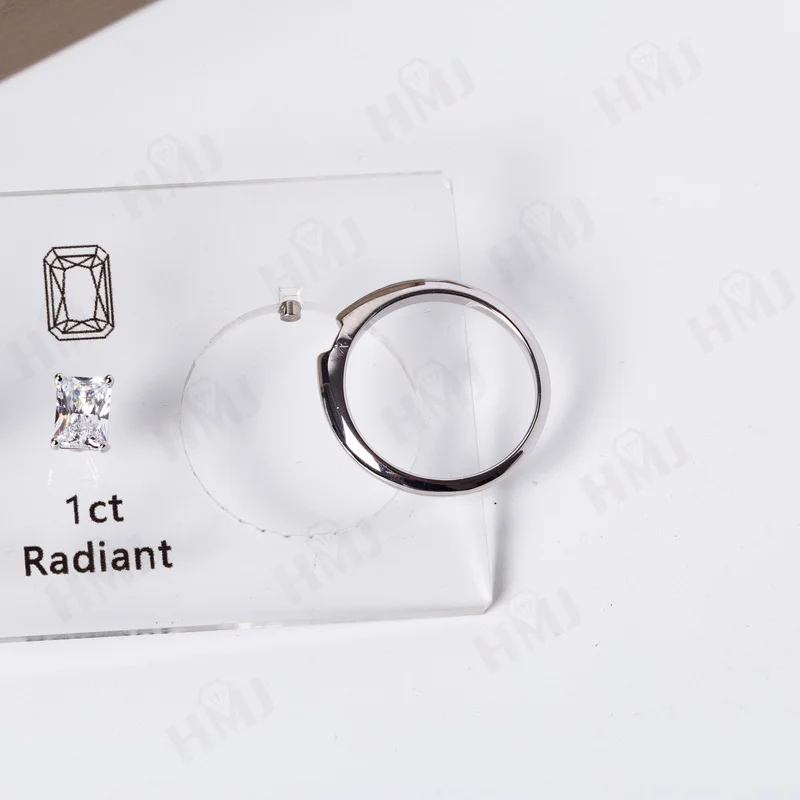 HMJ Jewelry Tools Caliper Diamond Carat Size Shape Customize Comparison Magnetic Ring Gem Base 10 Cuts 0.5-6CT for Jewelry Store