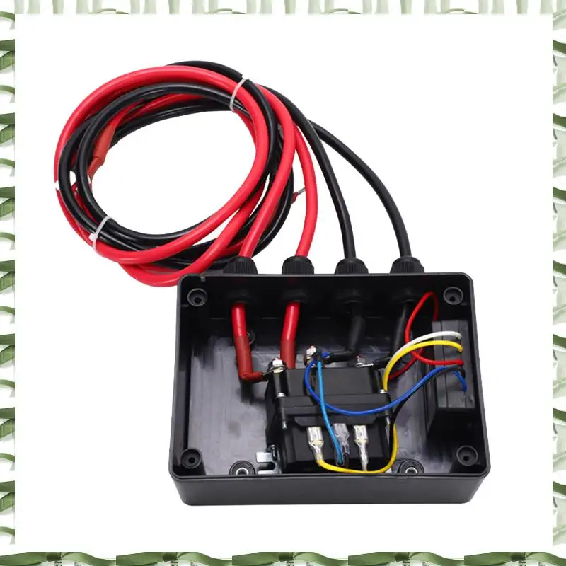 Professional Tool 5000 Lbs Electric Winch Control Box Wireless Remote Control 250A Truck Mounted Crane Accessories Winch Control