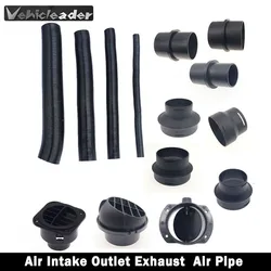 Air Intake Outlet 25/42/60/77mm Exhaust Stretch Corrugated Hose Pipe Flexible Combustion For Webasto Eberspacher Auto Heater