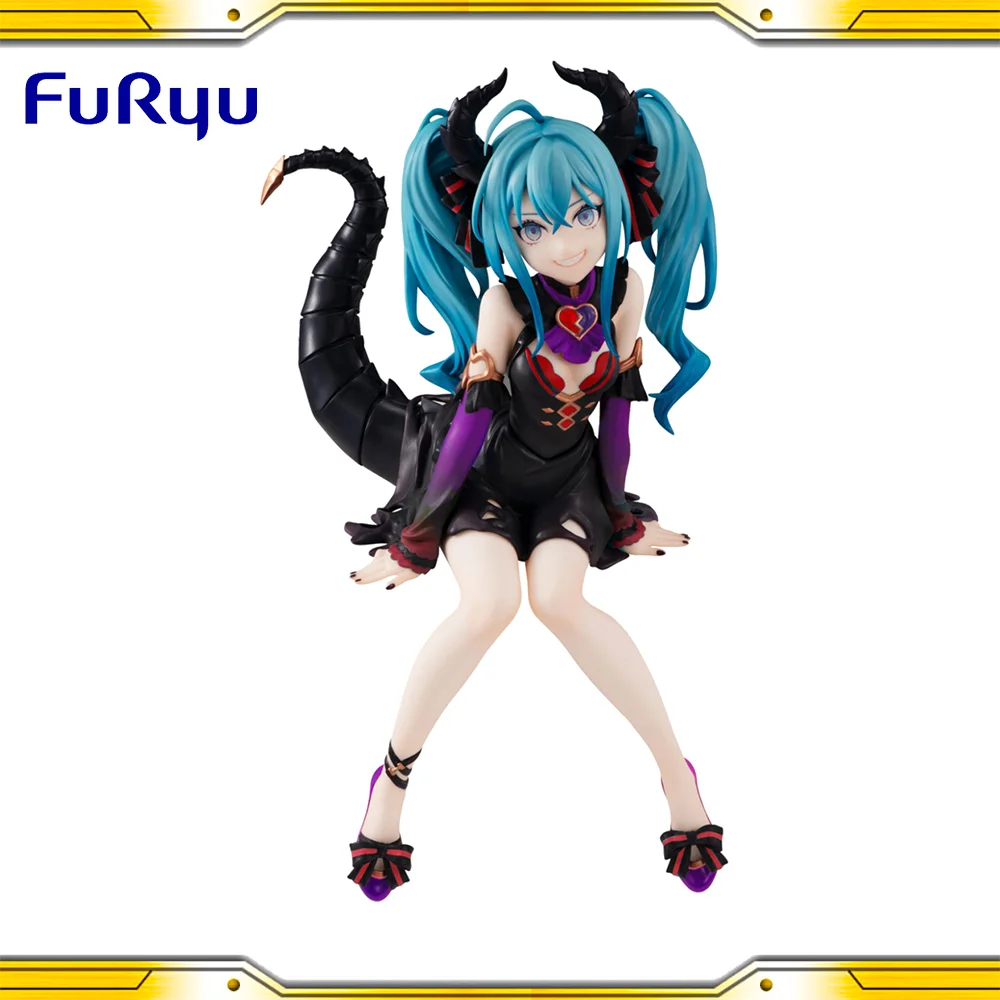 在庫オリジナルフリュー初音ミク小悪魔-pvc-アニメフィギュアアクションフィギュア模型玩具グッズギフト