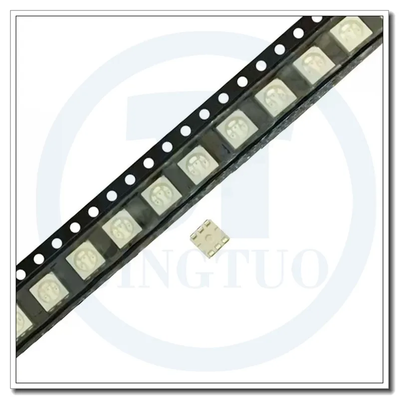 SMD Chip LED Light Emitting Diode 5050 5x5mm White Red Blue Yellow Orange Green