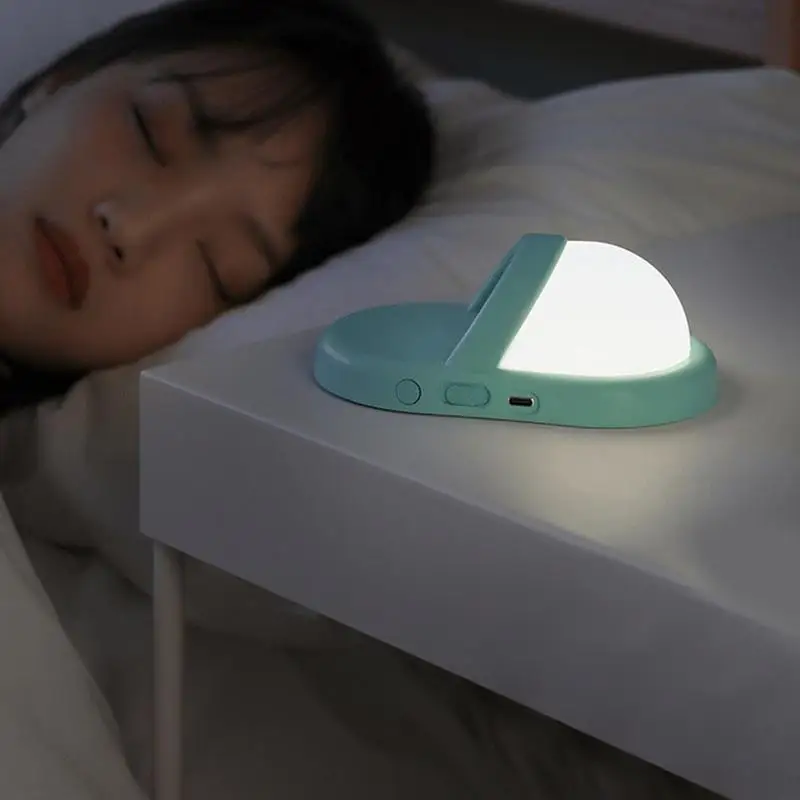 ضوء الليل للأطفال أباجورة قابلة للشحن لا وهج 3 سطوع النعال شكل النعال ضوء الليل لشقة المنزل