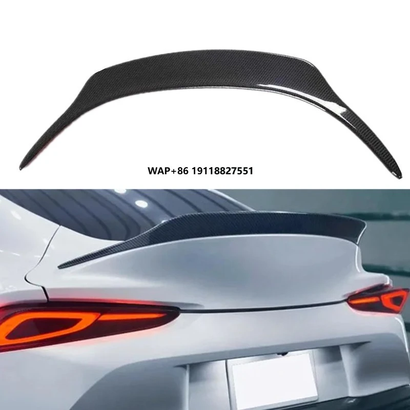

V Style Dry Carbon Fiber Rear Spoiler Decktail Trunk Spoiler for Supra A90 A91 GR MK5