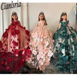 Elegant Vestidos De XV años Quinceanera Dress For Dolls