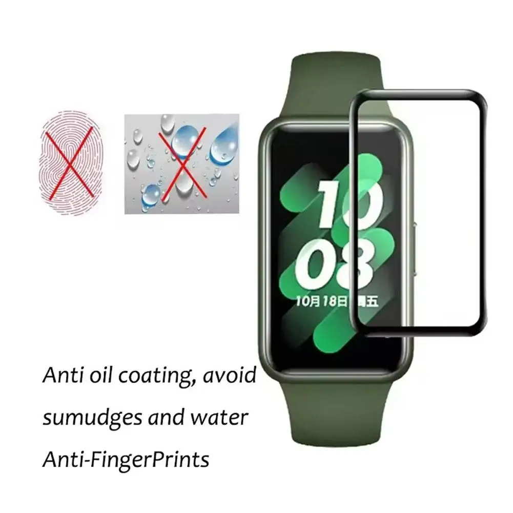 Anti-scratch TPU Soft Clear Película Protetora Completa para Samsung Galaxy Fit 3, Capa Protetora de Tela, Livre de Bolhas para Pulseira Inteligente