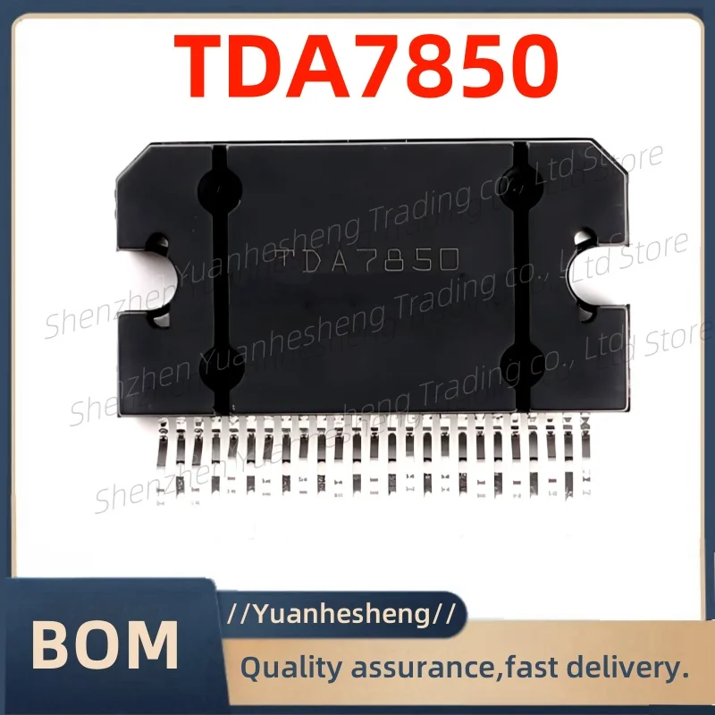 

5 PCS /lotto Original and brand new Amplificatore Automotive Originale TDA7850 (4X50W) ZIP-25