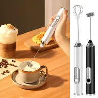 Upgrade Wireless Electric Milk Frother Whisk Egg Beater USB Rechargeable Coffee Blender Milk Shaker Mixer Foamer Food Blender