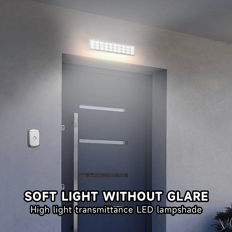 30LED Emergency Fire Fighting Lamp Portable Emergency Evacuation Light Wall-mounted Smart Home LED Bulb Dimmable Camping Lights