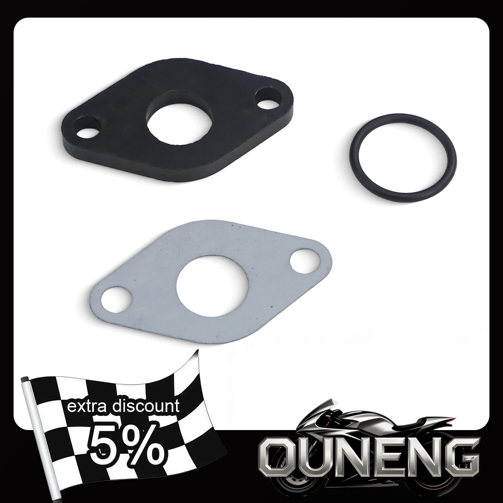 Carburetor Carb Intake Manifold Spacer Gasket  For GY6 50cc 139QMB 50CC TAOTAO SUNL ROKETA PARTS Pit Dirt Bike