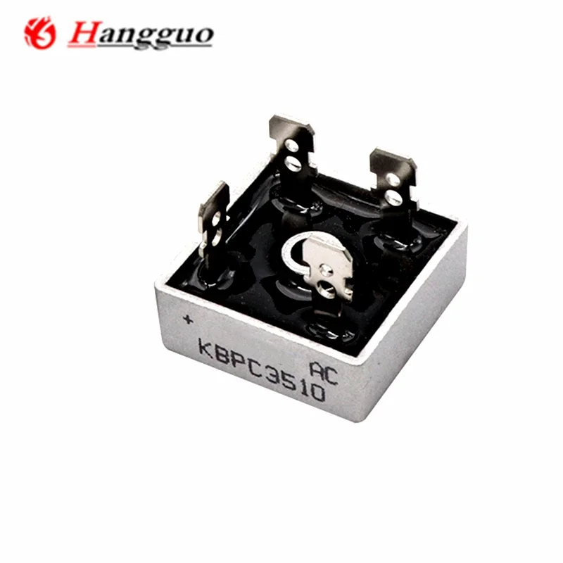 10pcs/Lot KBPC3510  KBP 35A 1000V Metal Case Bridge Rectifier KBPC1510  KBPC2510 KBPC5010