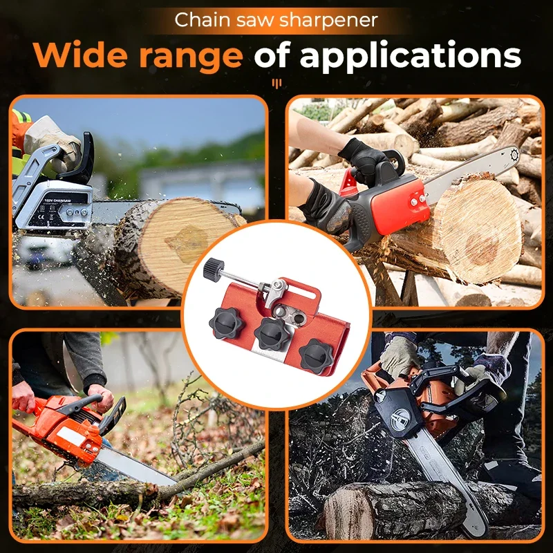 Chain saw sharpeners,Portable chainsaw chain sharpening Woodworking Grinding Stones Electric Chainsaw Grinder tool