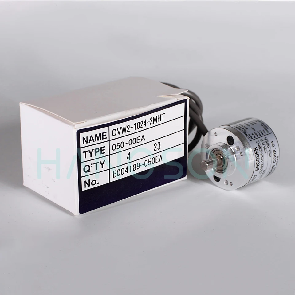 OVW2-06-2MHT-10-2MD-1024-01 HES-20-25-036-2MHC-2M 100 1024 2500P/R Incremental Optical Rotary Encoder DC 5-24V