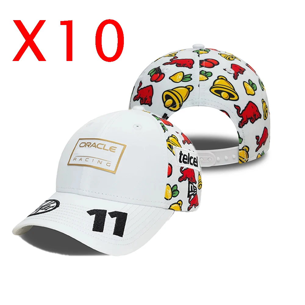 2024 New F1 Racing Outdoor Sports Baseball Hat Bulls Sunshade Hat Hot selling Youth Perez Cap Oracle Red Animal Caps ﻿