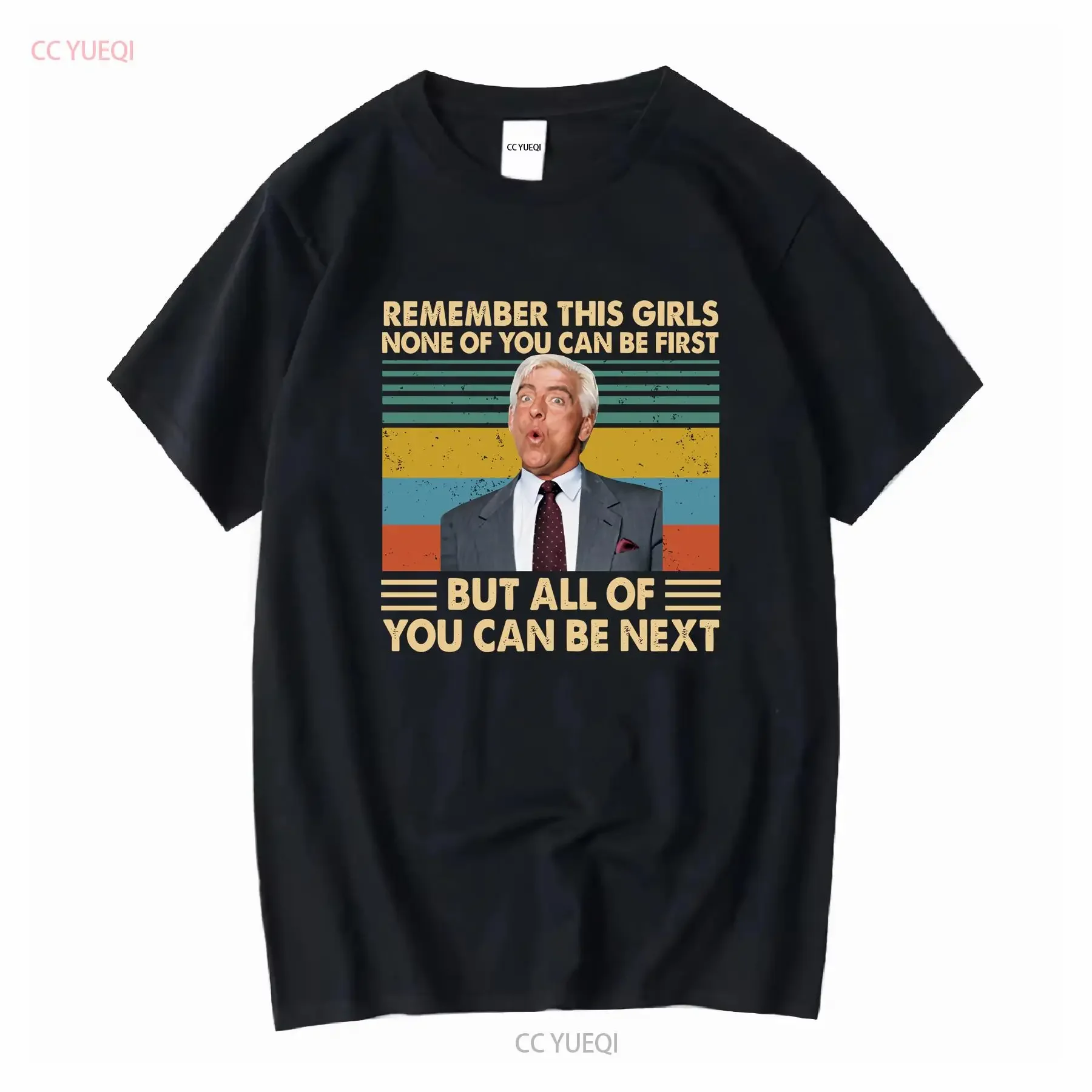 Ric Flair Keine von Ihnen kann zuerst sein, aber alle nächsten T-Shirt SF 667403   lange oder kurze Ärmel im Vintage-Stil, leicht gewaschen, atmungsaktiv