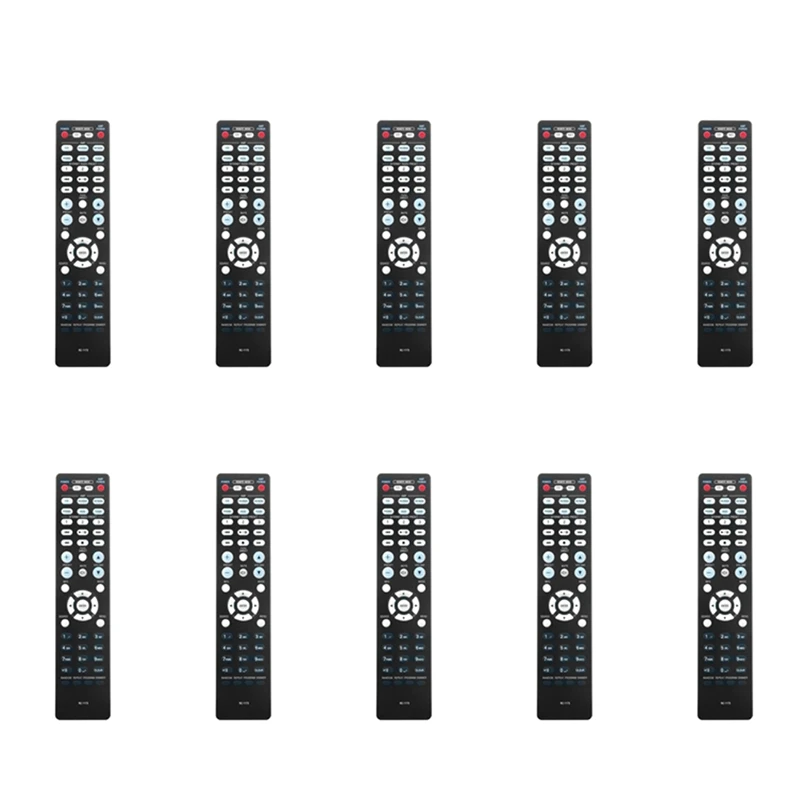 10X Remote Control For Denon Home Theater RC-1173 RC 1173 RC-1197 DNP-720AE DNP-730AE PMA-720 PMA-520AE PMA-720AE