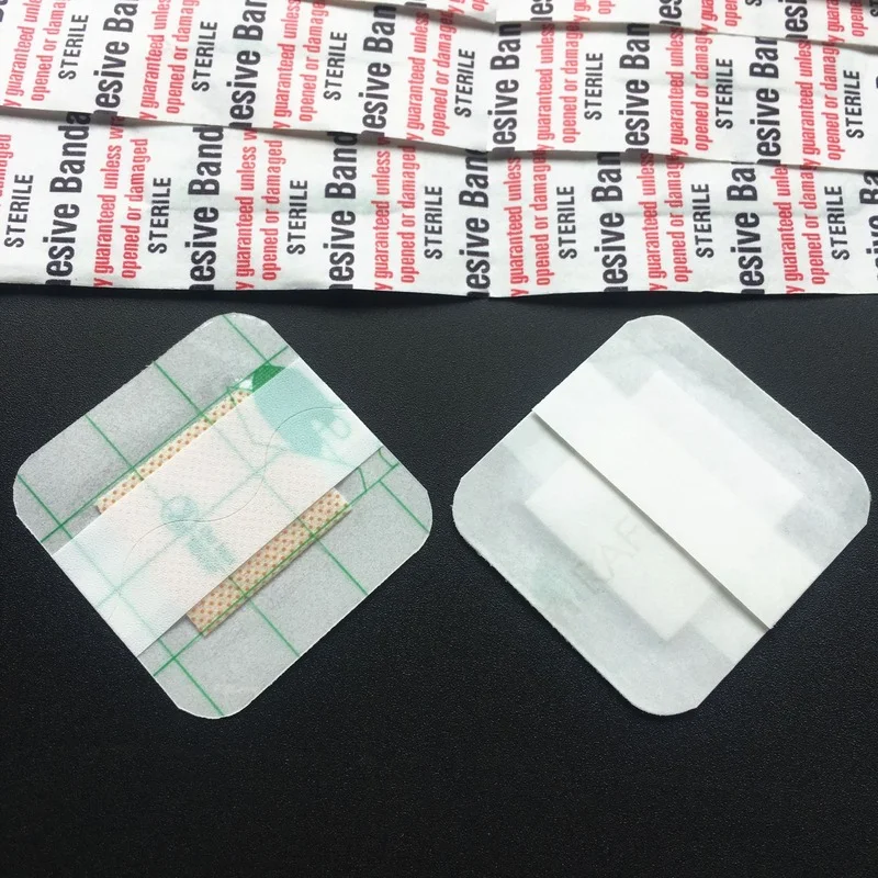 10Pcs Transparent Curitas Adhesive Plaster Bandage Waterproof Patch  Wound Strips Band Aid for Baby Children Utensils