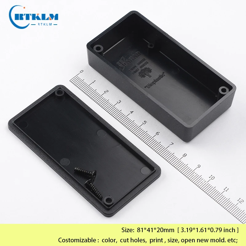 ABS Junction Box IP54 Plastic Project Box Small Plastic Enclosure DIY Electronic Desktop shell 81*41*20mm