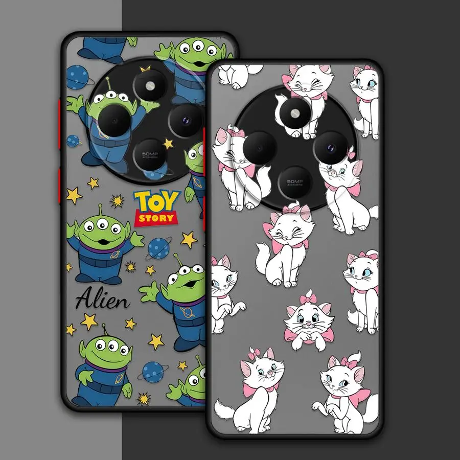Mary The Cat The Alien Matte Phone Cover Case for Xiaomi Redmi 10 12C 14C 13C A4 A1 A2 Plus K40 Pro 9