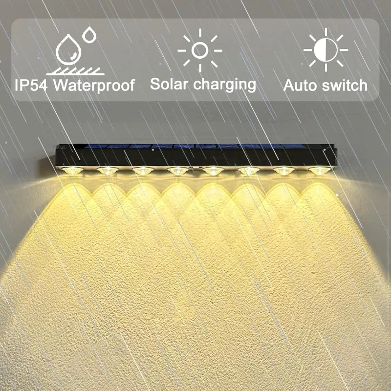 Solar Fence Lights Solar Sign  - Smart Garden Fence 评论和价格