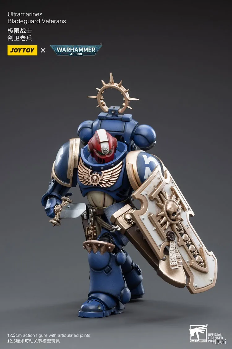 Original in Stock JOYTOY Ultramarines Bladeguard Veterans 1/18 Figures Models Toys Gifts Collection Ornaments