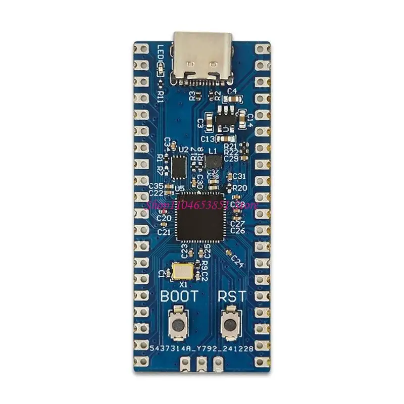 RP2350A Controller Board with Type C Connection, Status Light, Side Contact Layout and Project Integration Support for Study Use