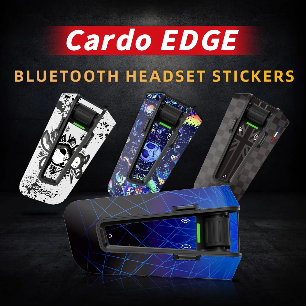 

Used For Cardo EDGE Motorcycle Bluetooth Headset stickers motorcycle accessories enhance style fend off marks maintain freshness