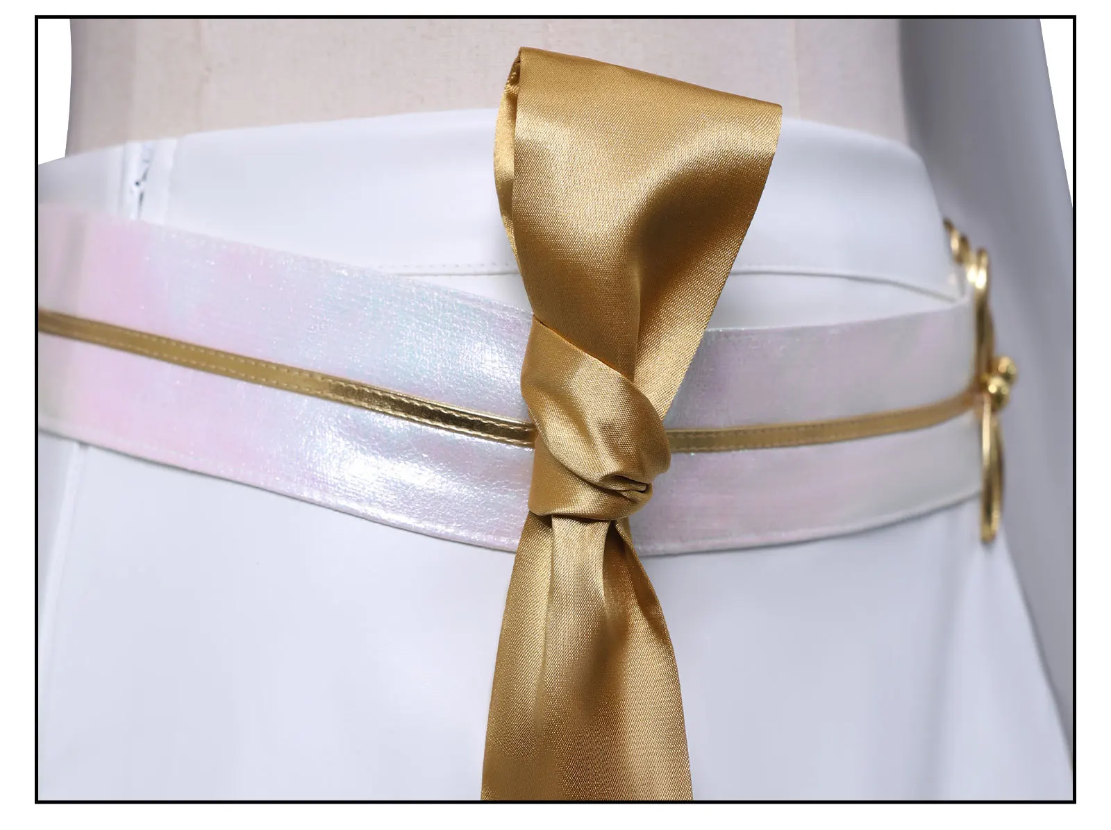 Anime KPop Mira blanco PU uniforme Cosplay disfraz peluca mujer Navidad Halloween fiesta ropa