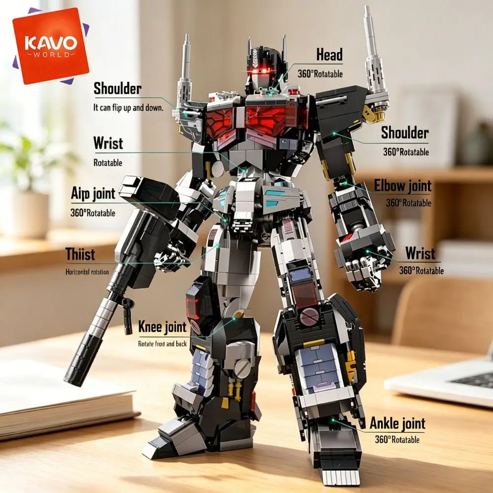kavoworld-2045-pieces-grand-robot-guerrier-mecha-en-briques-de-construction-figurine-d'action-armee-modele-de-bataille-jouets-a-assembler-pour-adolescents-cadeaux-pour-les-heros