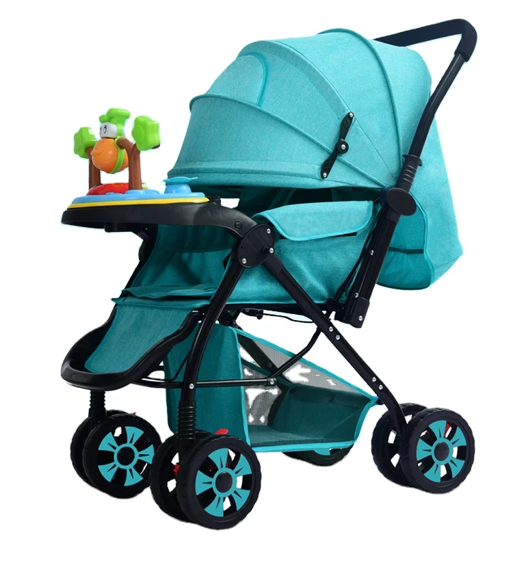 Factory price light weighteasy foldable shopping mall baby buggy pushchair pram new born trolley boys stroller girls kinderwagen