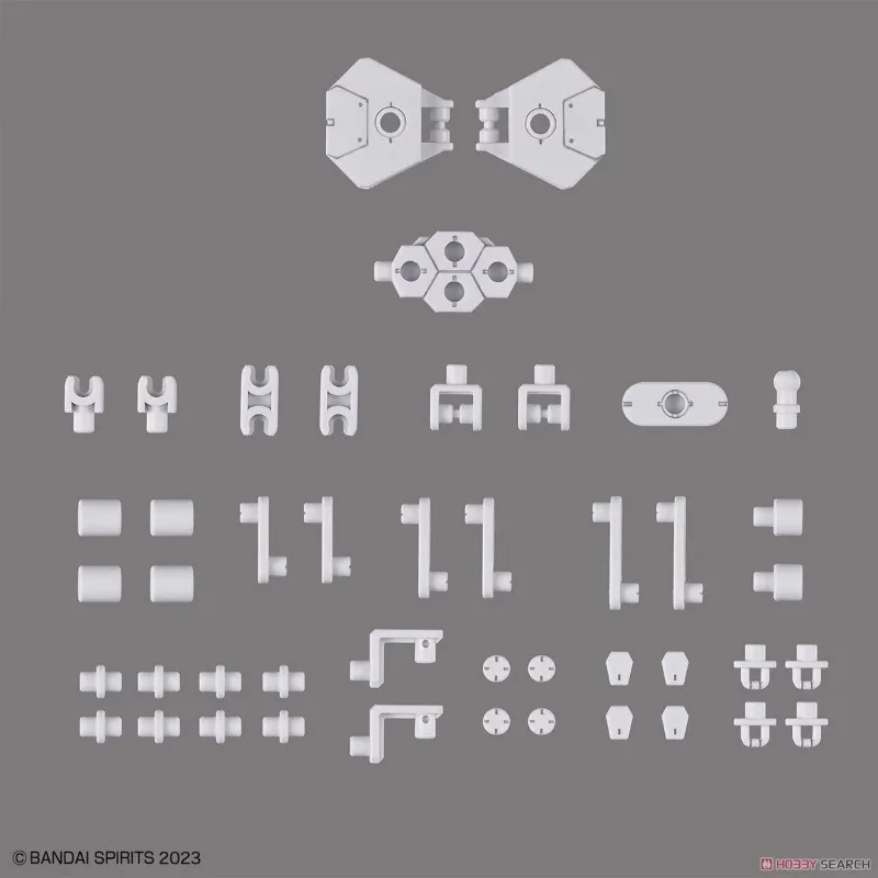 Bandai Original Genuine 30MM 30 Minutes Missions Customize Material Cyber Effect/Multi-Joint 1/144 Model Toy Action Figures Gift view 2