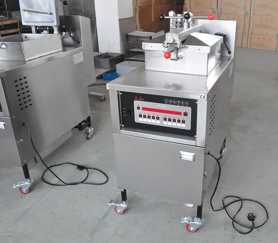 #For Commercial Electric Gas Chicken Pressure Fryer Henny Penny Broaster Fried Chicken with Oil Filter for Sale#*