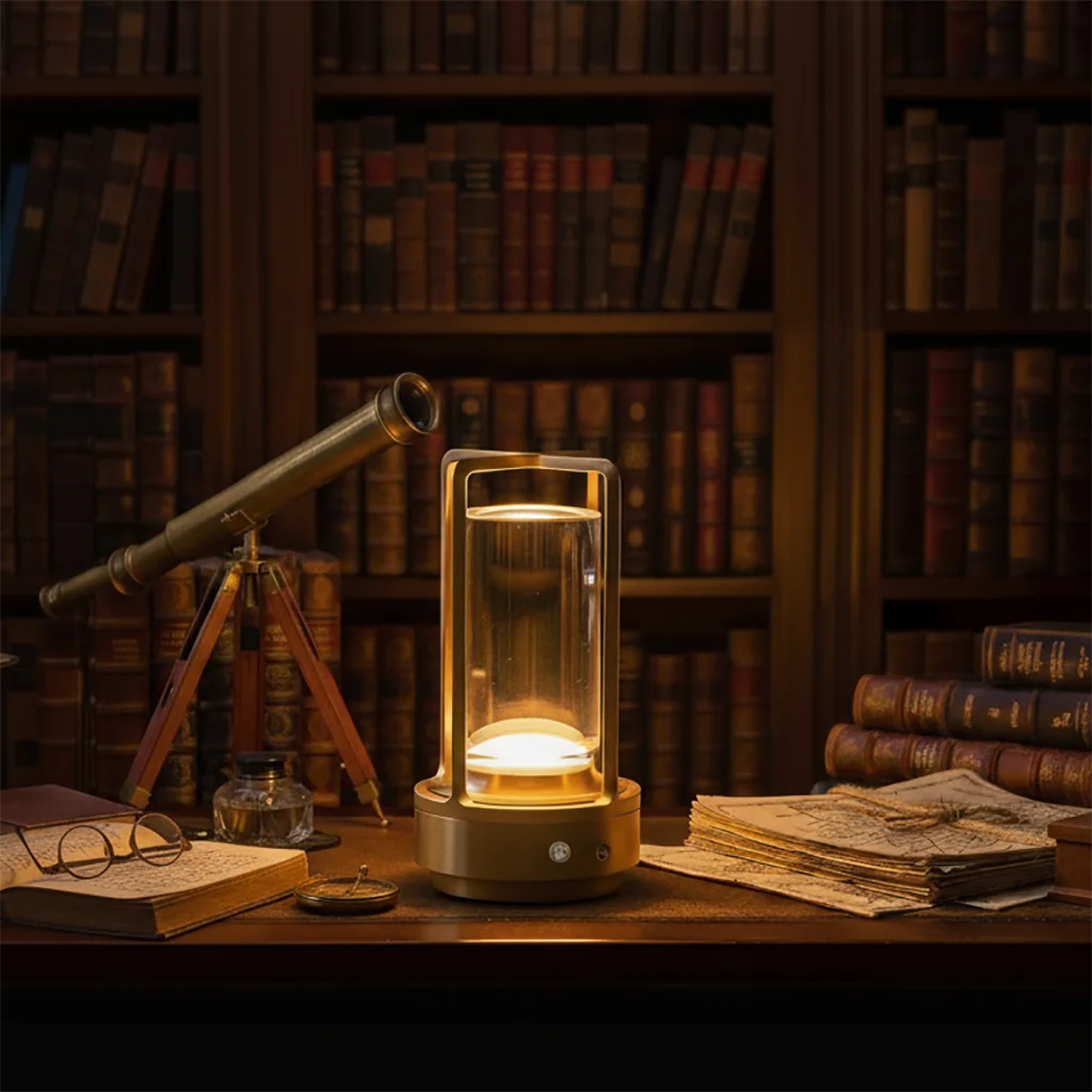 Led toque noite candeeiro de mesa recarregável luz de alumínio decoração para casa luzes ao ar livre leitura sensor toque-desktop quarto