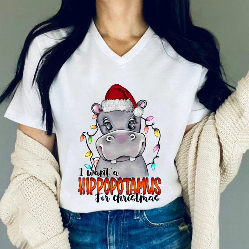 Fashion Cartoon Women T-Shirts 