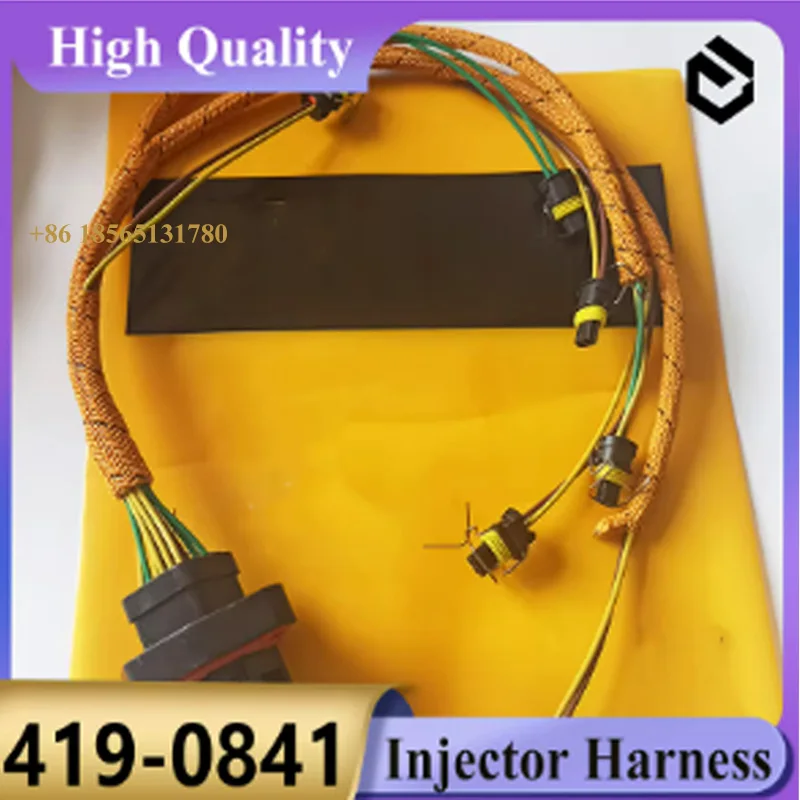 419-0841 Injector Wire Harness 4190841 for Engine C9 E330C E330D E336D Excavator Parts