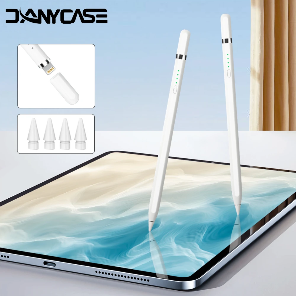 

Wireless Charging Stylus for IPad 11th A16 Pro Air 13 11 M3 M2 M4 2025 12.9 " 9 8 7 6 5 4 10Th Mini 7 6 Tablet Stylus Touch Pen