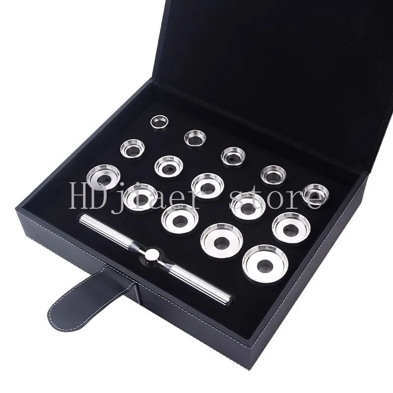 High-end watch repair tool, Breitling BRL watch opener, full set of 15 models in stainless steel