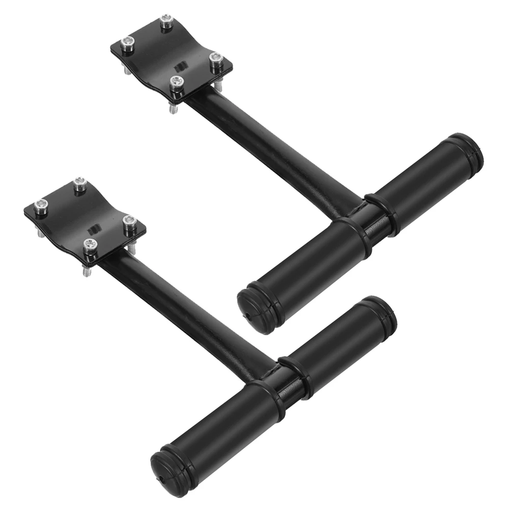 

2Pcs Bike Armrest Steel Handrail for Seat Mountain Folding Bikes Safety Handlebars Rear Seats Accessories