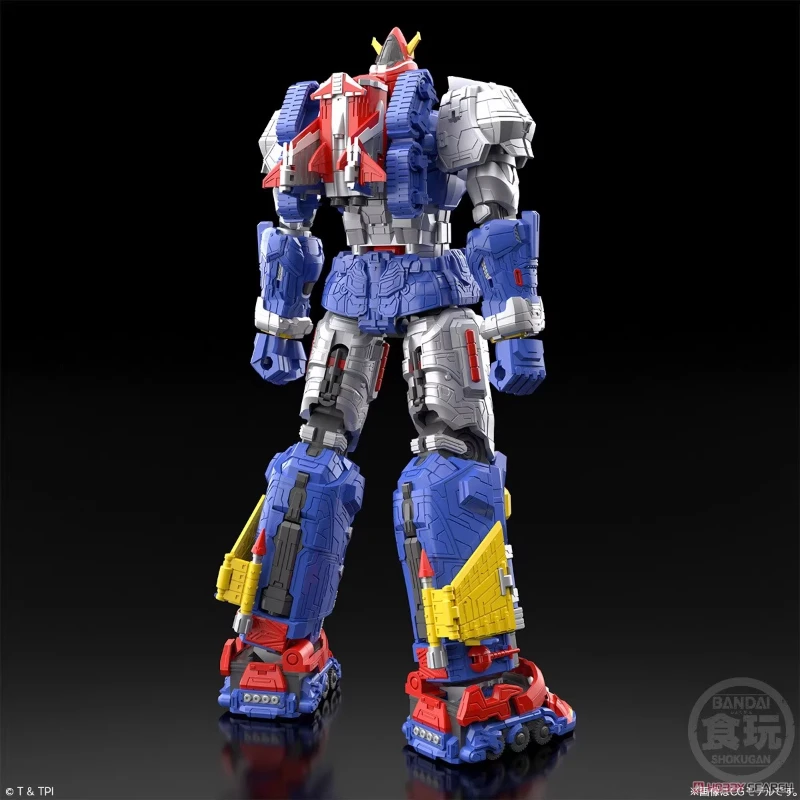 Bandai-máquina súper electromagnética genuina Voltes V, modelo de ensamblaje, Kit de modelismo, periférico de animé, figura de acción genial, regalo