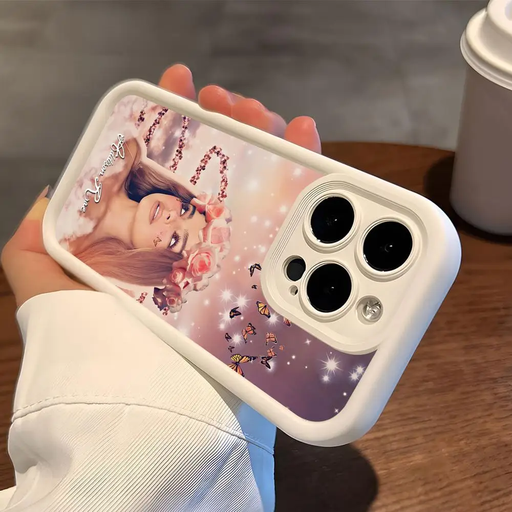 أديسون راي قضية الهاتف المحمول آيفون 17 16 15 14 13 12 11 الهواء برو ماكس زائد رشاقته غطاء ملون من البولي يوريثان غطاء فاخر جميل #6