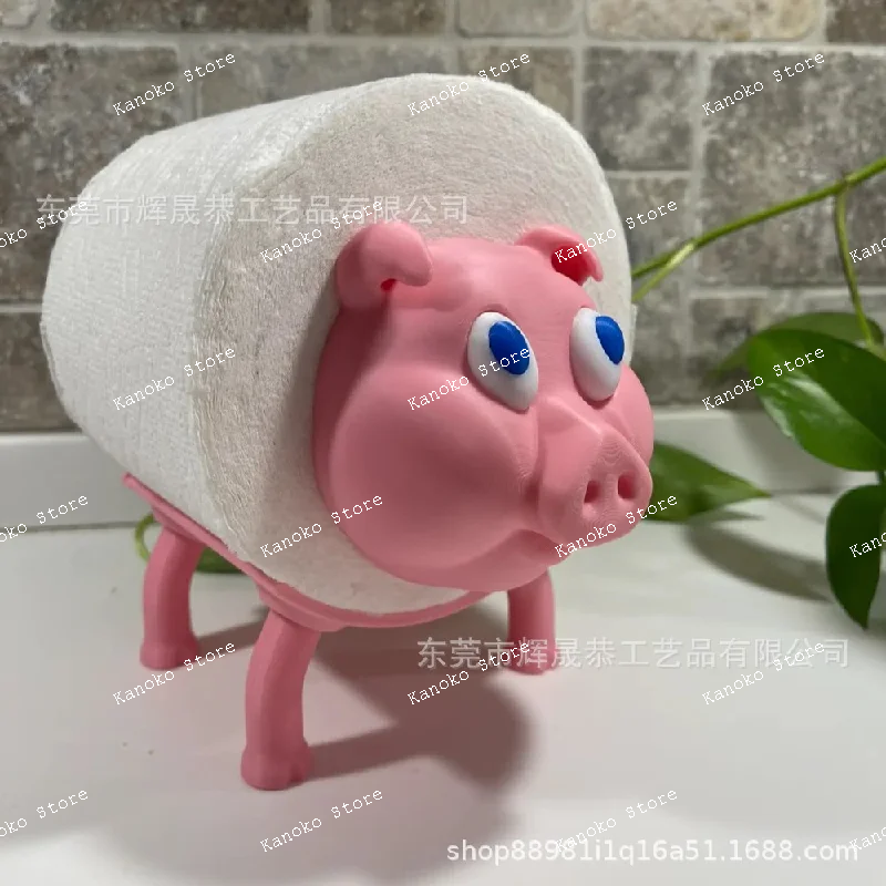 

New Creative Animal Toilet Tissue Stand, Home Bathroom Sheep Tissue Stand