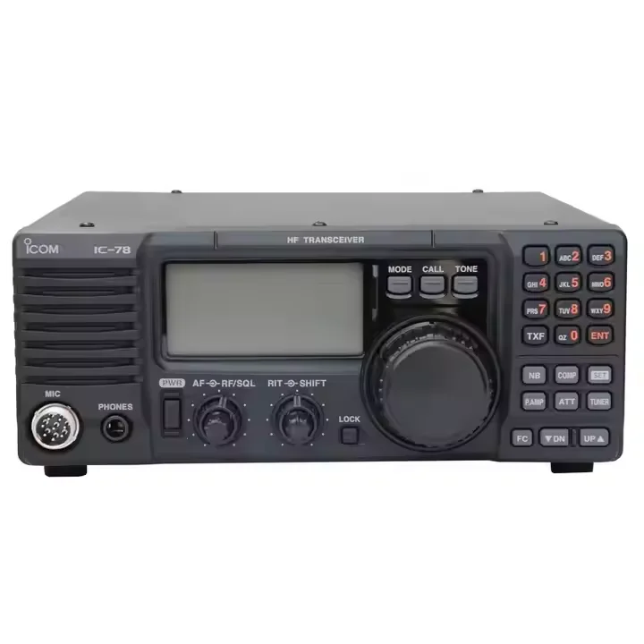 100% الأصلي ل ICOM IC78 HF جهاز الإرسال والاستقبال 50 واط الناتج الطاقة للاتصالات لمسافات طويلة VOX البحرية اسلكية تخاطب مع VOX