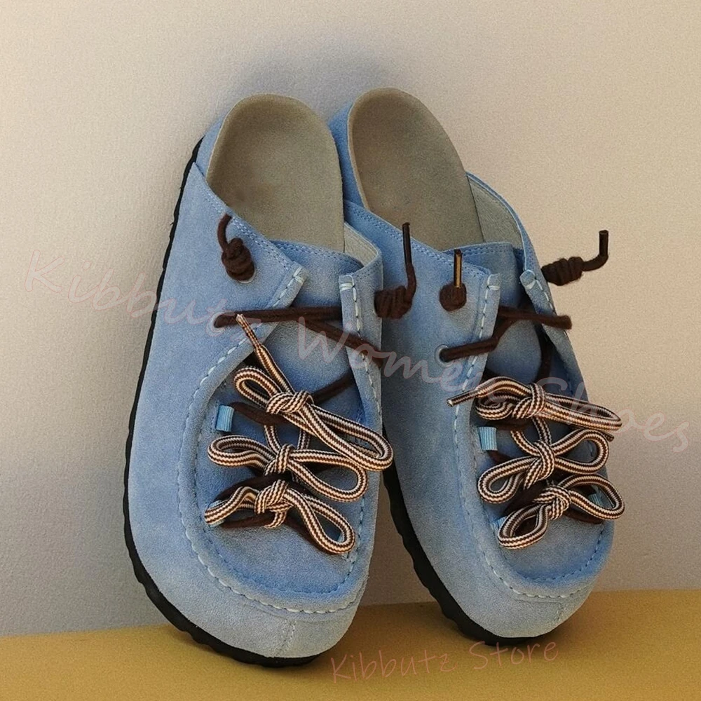 Bohemian Slip-On Hausschuhe Wildleder - usage example