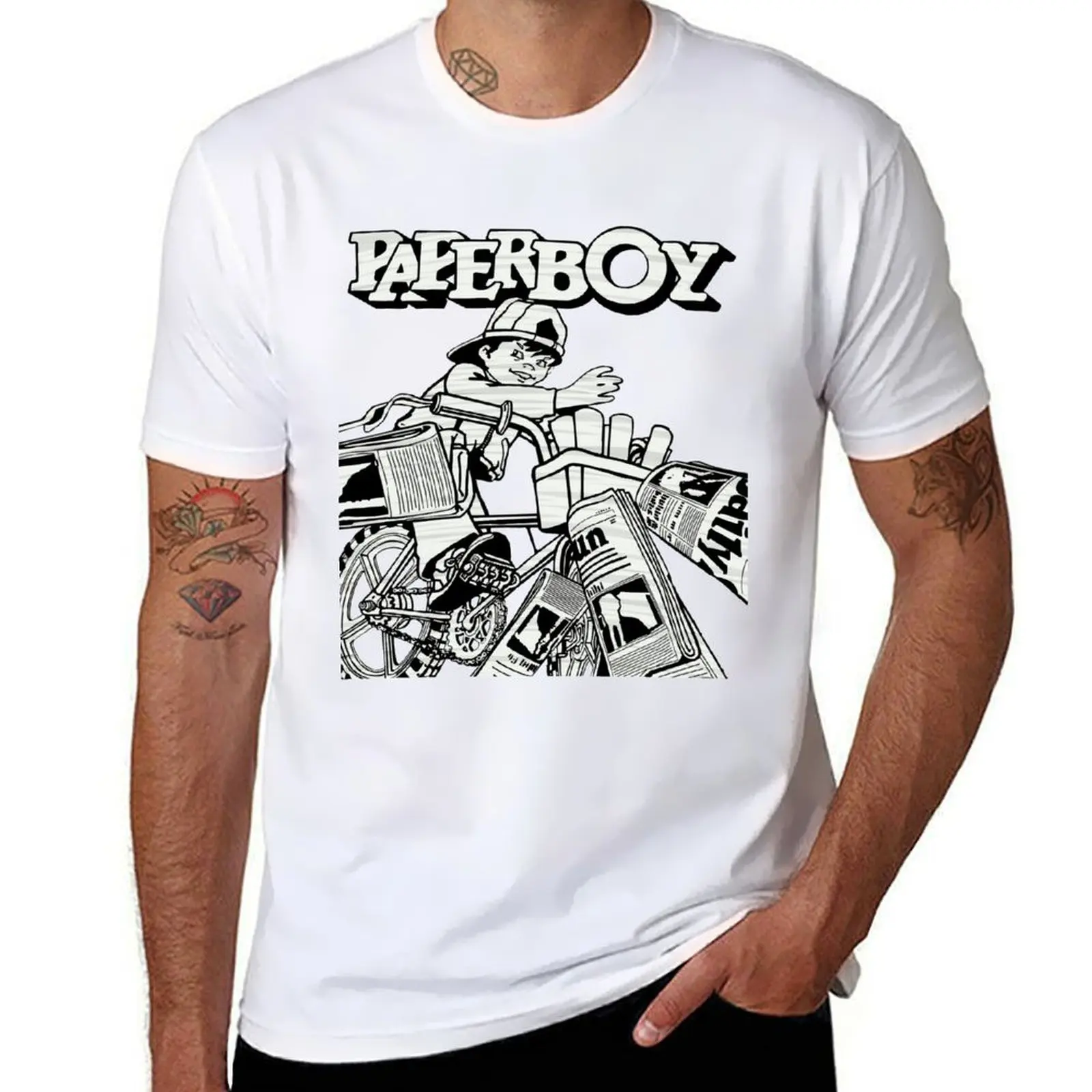 

Paper Route T-Shirt man t shirts graphic t shirts cotton 100% T-Shirt