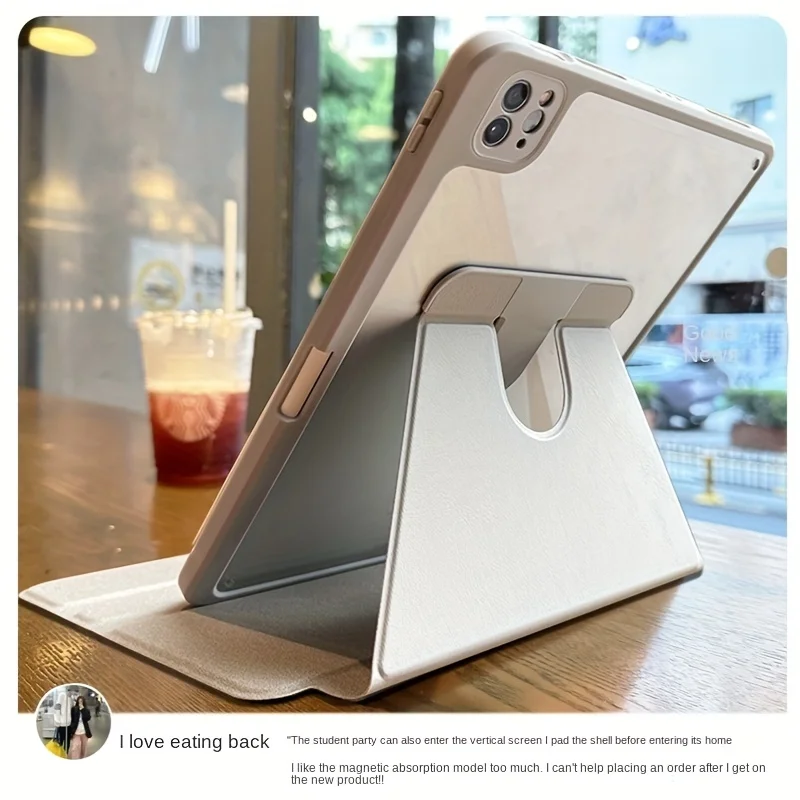 

Вращающийся на 720 подходит для Ipad Pro 11, защитный чехол для Ipad 10th Air5, планшета 9,7, простой, с гнездом для ручки 10,2 дюйма, 2018 г.