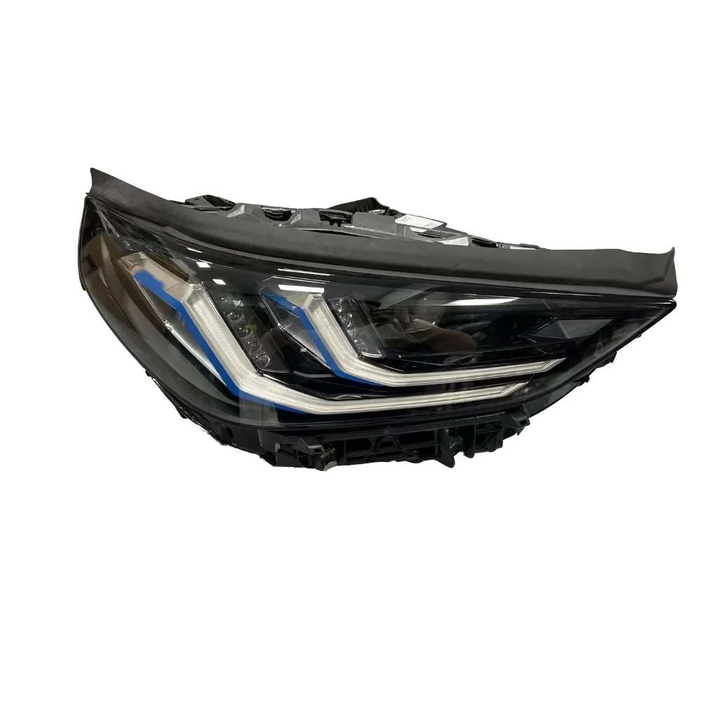 مناسبة لسيارات BMW X3 Lci G45 G48 مجموعة المصابيح الأمامية بالليزر الأصلية قطع غيار السيارات نظام إضاءة السيارة 2024-2025