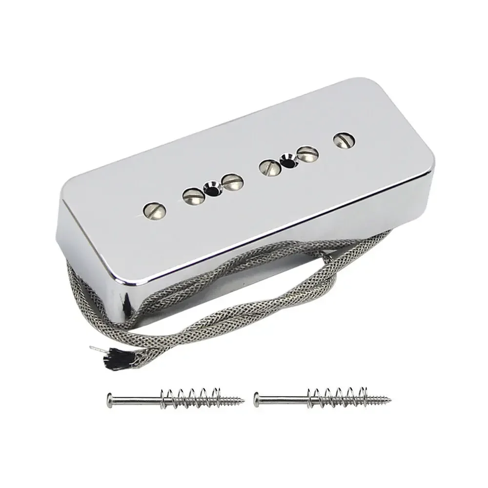 1 Set Alnico 5 P90 Soap Bar Guitar Pickups for LP-Style Electric Guitar Accessories