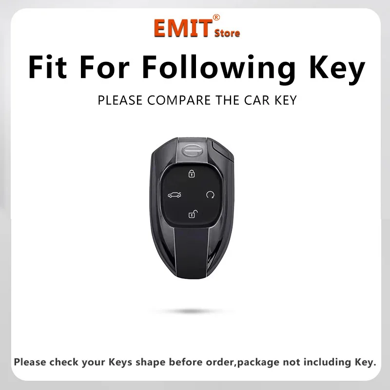 Autoschlüsseletui für GAC Trumpchi GS3 GS4 Emzoom GS8 Emrow Mbao GN8 Empow Emkoo Schlüsselanhänger Cover Shell Gehäuse Halter Fob Zubehör – Detail 1