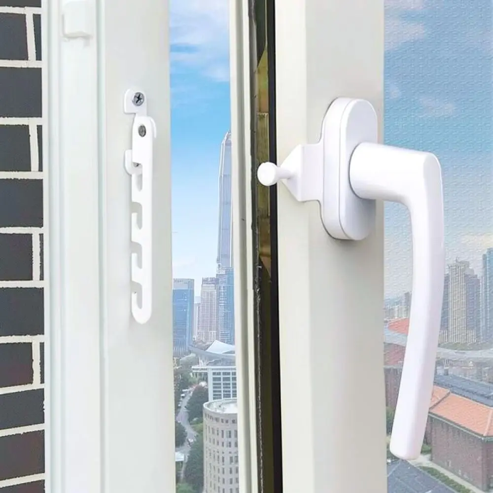 Adjustable Window Positioning Stopper For Plastic Steel Inward Open Windows Windproof Hook Security Safety Lock Hardware